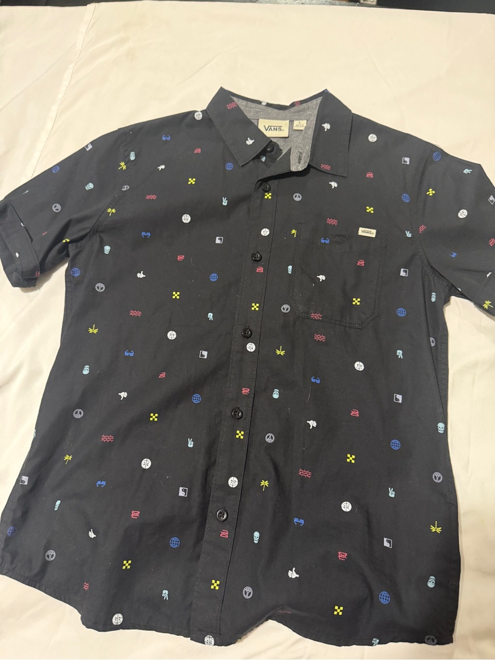 Lot of 3 boys button up shirts
